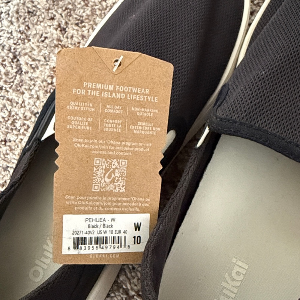 NWT Olukai Pehuea Slip-On Sneaker - Women's 10 - Picture 6 of 6